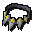 Reaper necklace (or)