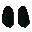 Broken necronium armoured boots