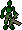 Green marionette
