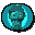 Ghostly farmer head