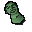 Incomplete jade idol