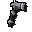 Off-hand fractite warhammer