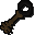 Bronze key black