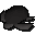 Burnt sea turtle