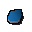 Perfect blue dragon scale