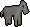 Grey toy horsey