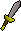 Damaged dagger
