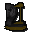'Torment' metal sculpture (damaged)