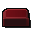 Crimson rectangle key