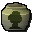 Fragile woodcutting urn (full)
