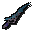 Dark ice shard (broken)