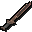 Rusty bronze sword