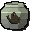 Fragile farming urn (empty)
