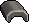 Silver crescent key