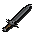 Steel off hand sword + 1