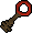 Bronze key crimson