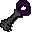 Steel key purple