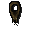 Fake pirate beard (black)