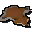 Scrubbed fox pelt
