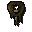Fake pirate beard (grey)