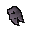 Incomplete obsidian idol