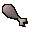 Raw turkey drumstick