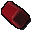 Red pointy stone