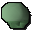 Mint green afro