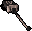 Black staff of collection