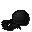 Ball of black wool