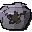 Cracked divination urn (empty)