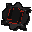 Black shield throwing disc case