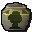 Plain woodcutting urn (full)