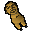 Incomplete gold idol