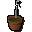 White tree sapling
