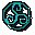 Crystal triskelion