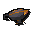 Small smouldering lamp