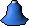Bell bauble (blue)