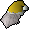 Yellow Santa hat with beard