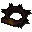 Spiked dog collar (damaged)