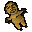 Grinning gold idol