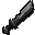 Off-hand iron ceremonial sword II