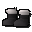 Santa costume boots