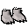 Ghostly chicken feet