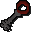 Steel key red