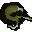 Snail with hourglass 'sprinkles'