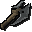 Off-hand gorgonite battleaxe (b)