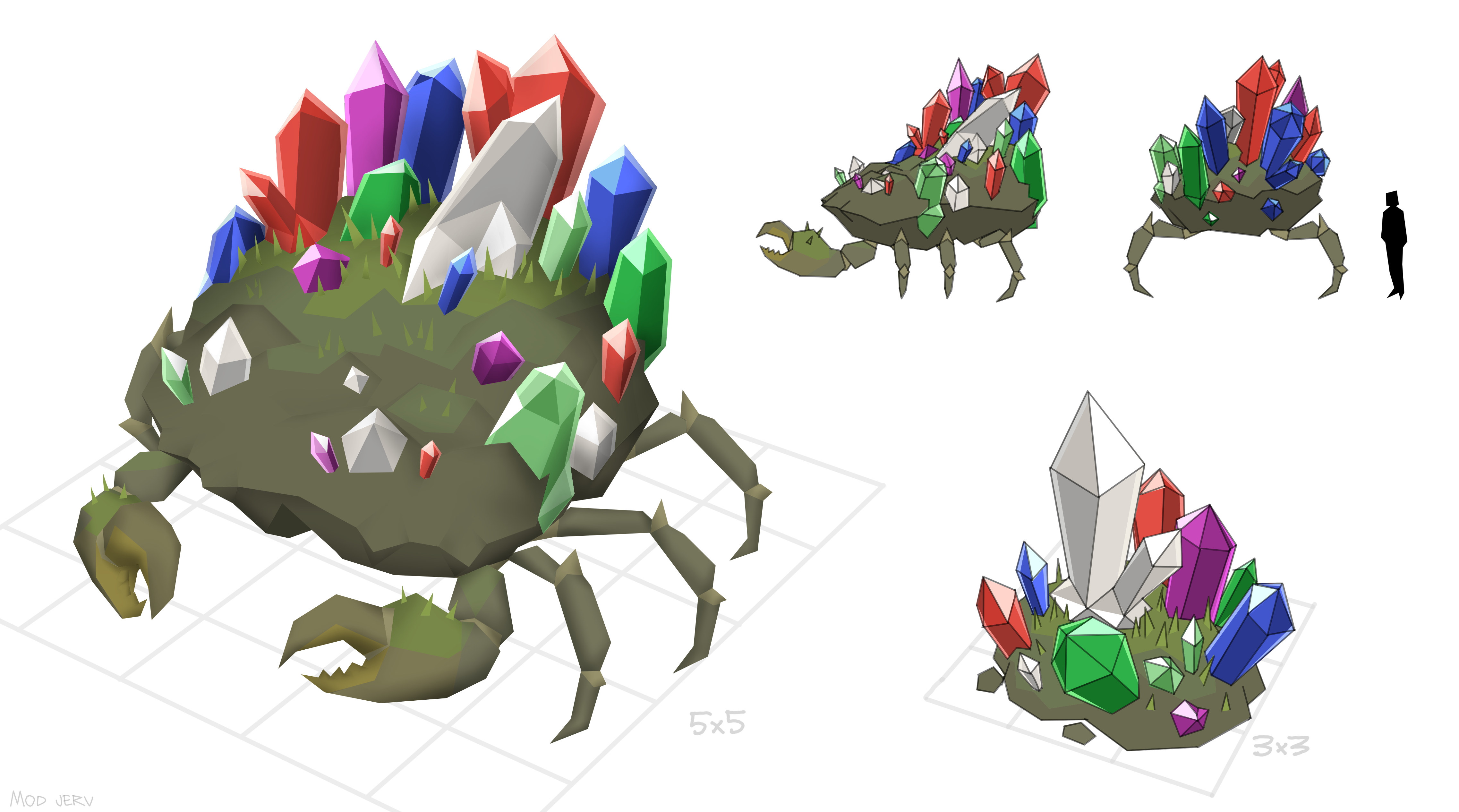Gemstone Crab