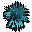 Large crystal urchin