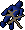 Blue marionette (strung)
